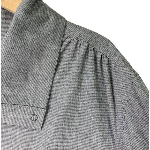 Duluth Sol Survivor Sun Protection Shirt Jac Womens Size 3X Gray NWT $79 - Picture 5 of 6